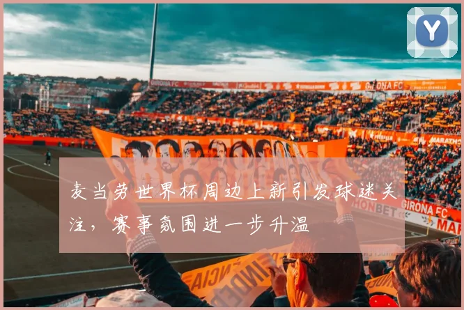 麦当劳世界杯周边上新引发球迷关注，赛事氛围进一步升温
